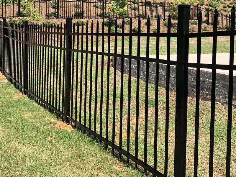 Ornamental steel fence installation for premium security in Georgia