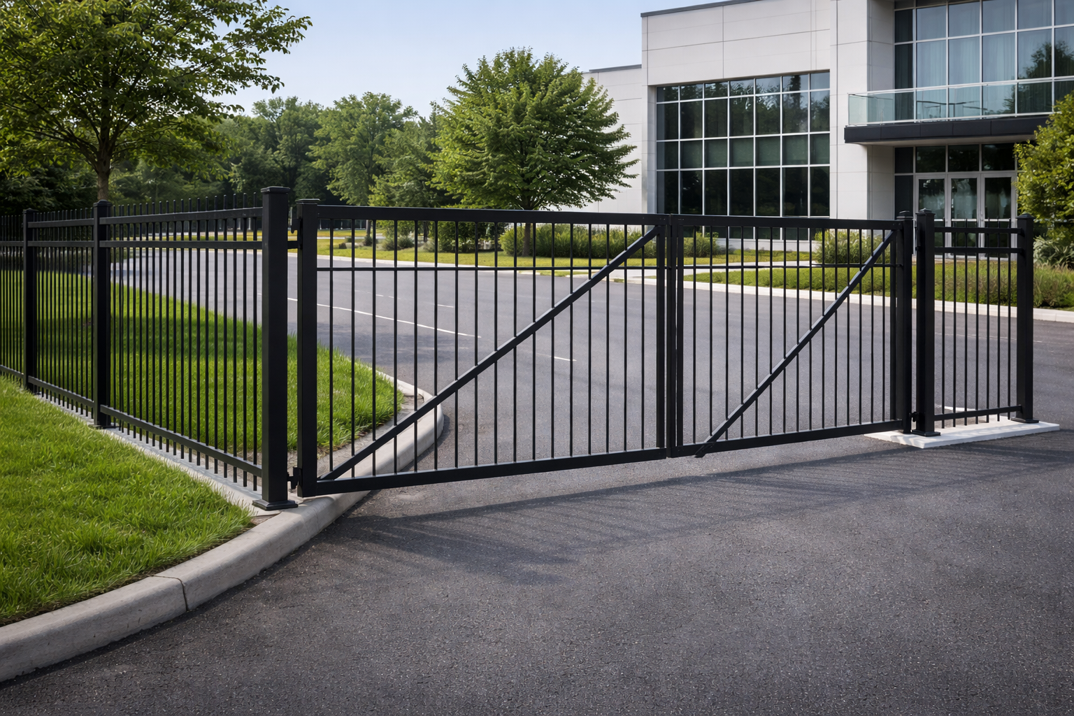 Commercial swing gate company in the Canton Georgia area.