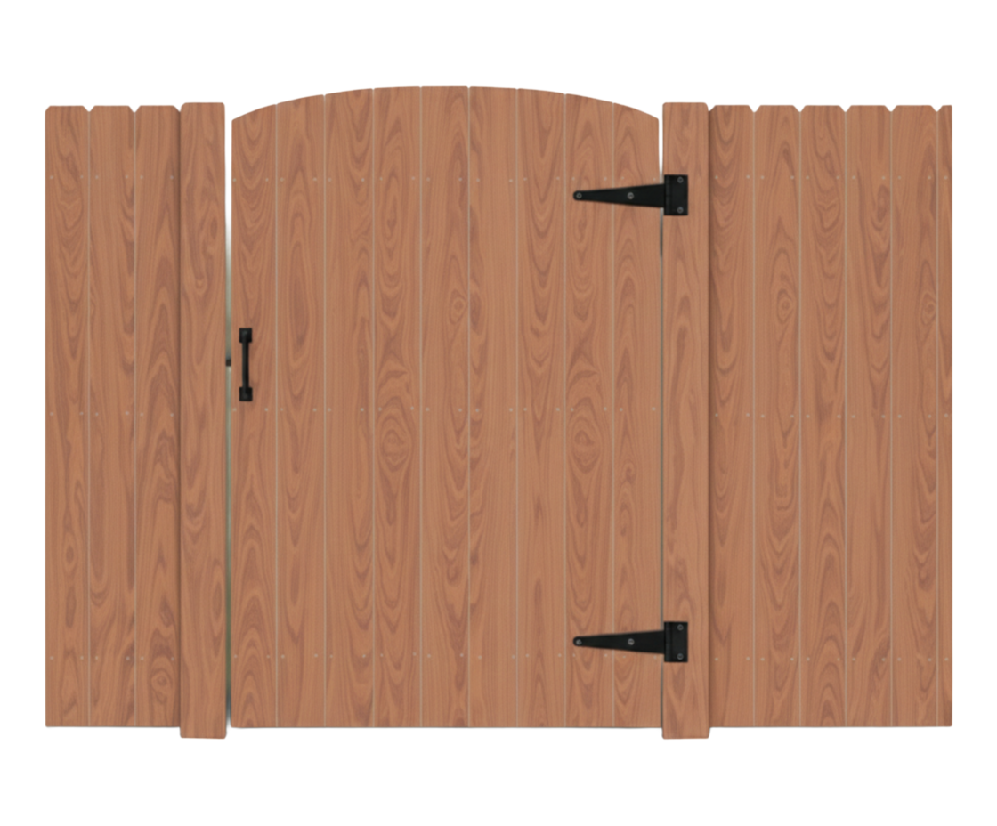 Residential residential wood gate contractor in Canton Georgia