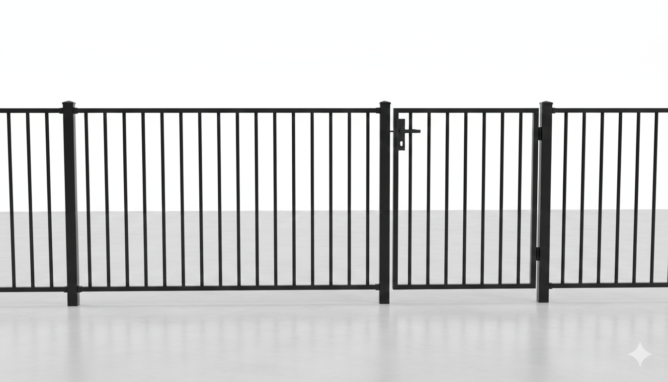 Residential metal gate contractor in Canton Georgia