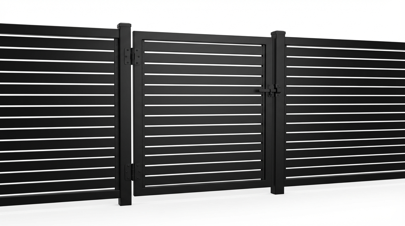 Residential residential vinyl gate contractor in Canton Georgia