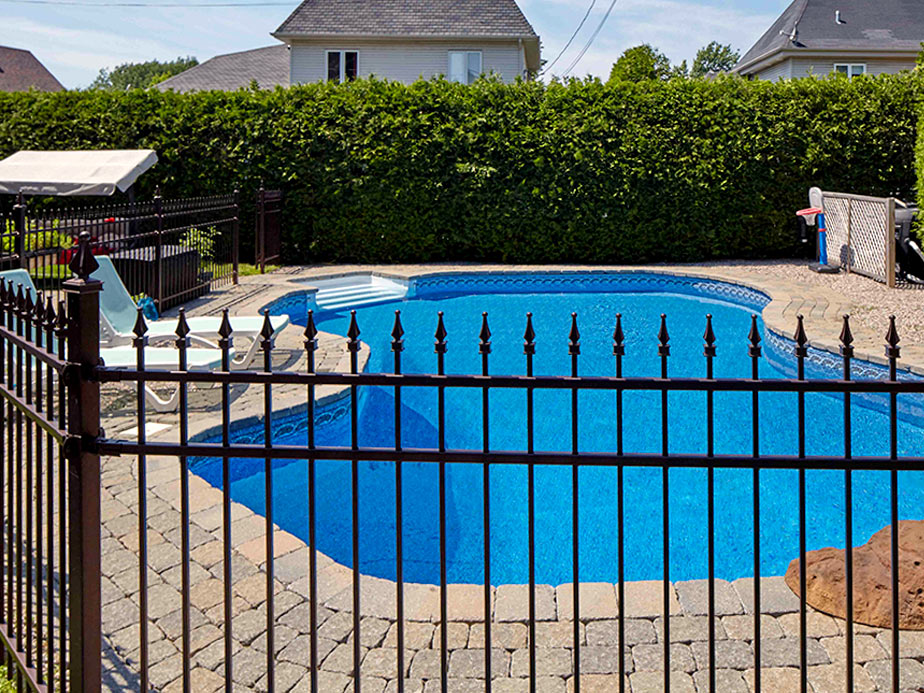 Ornamental steel fence project