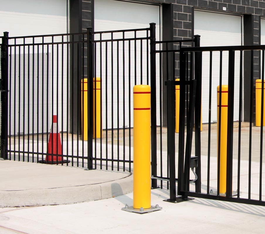 Commercial fence installation in North West Georgia