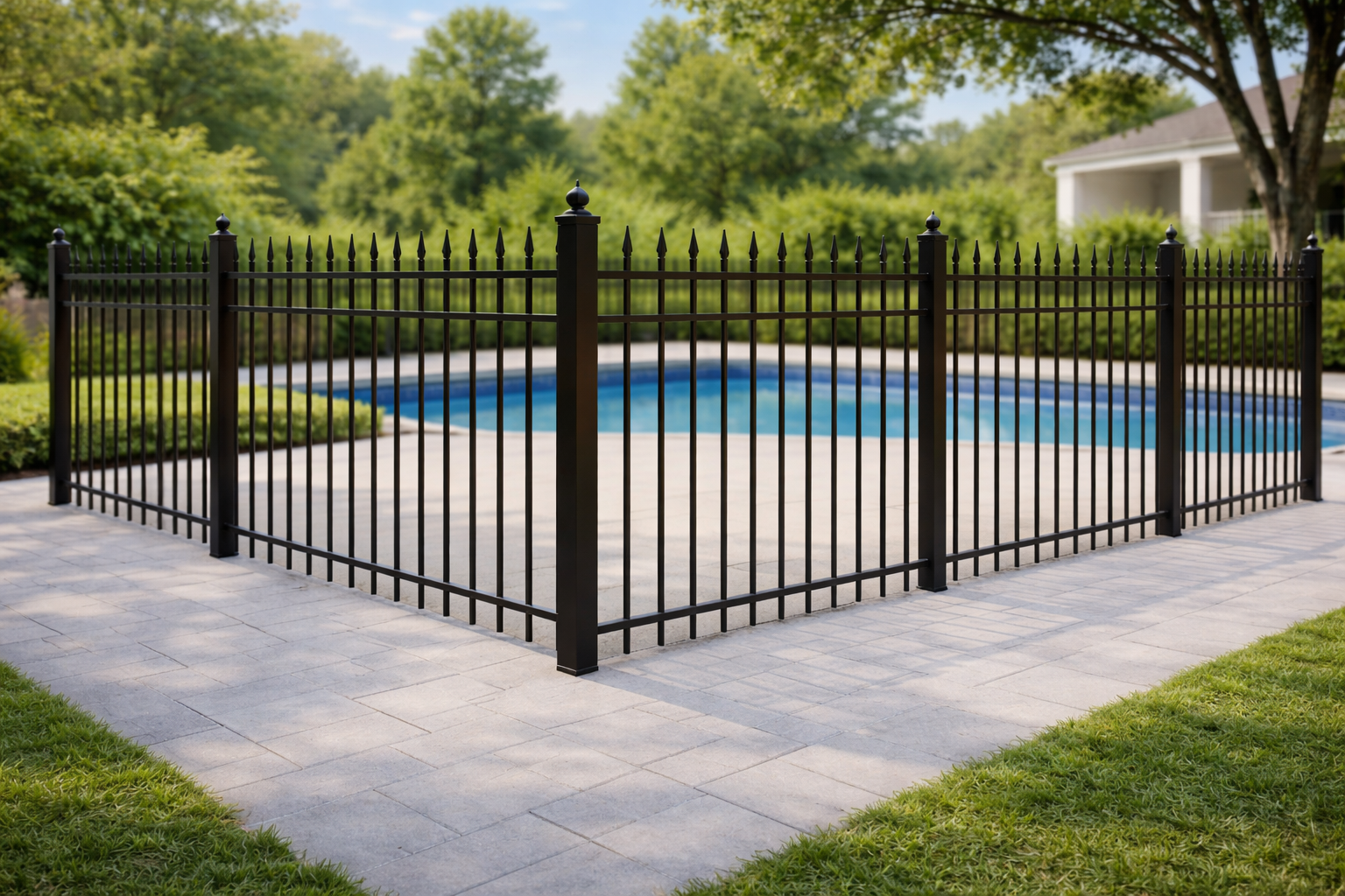 Aluminum Fence Contractor in Canton Georgia