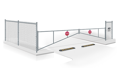 Commercial barrier gate installation company in  Coweta County Georgia