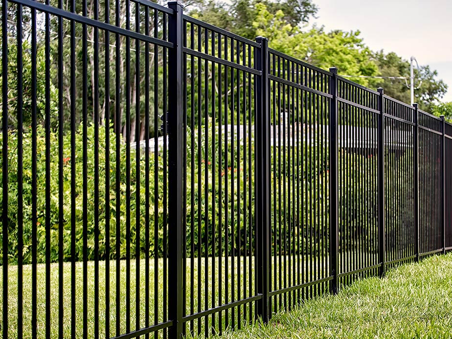 Security Fence Example in Coweta County Georgia