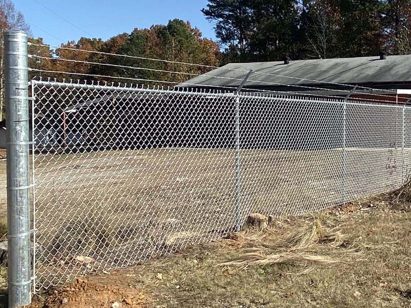 Security Fence Example in Newnan Georgia