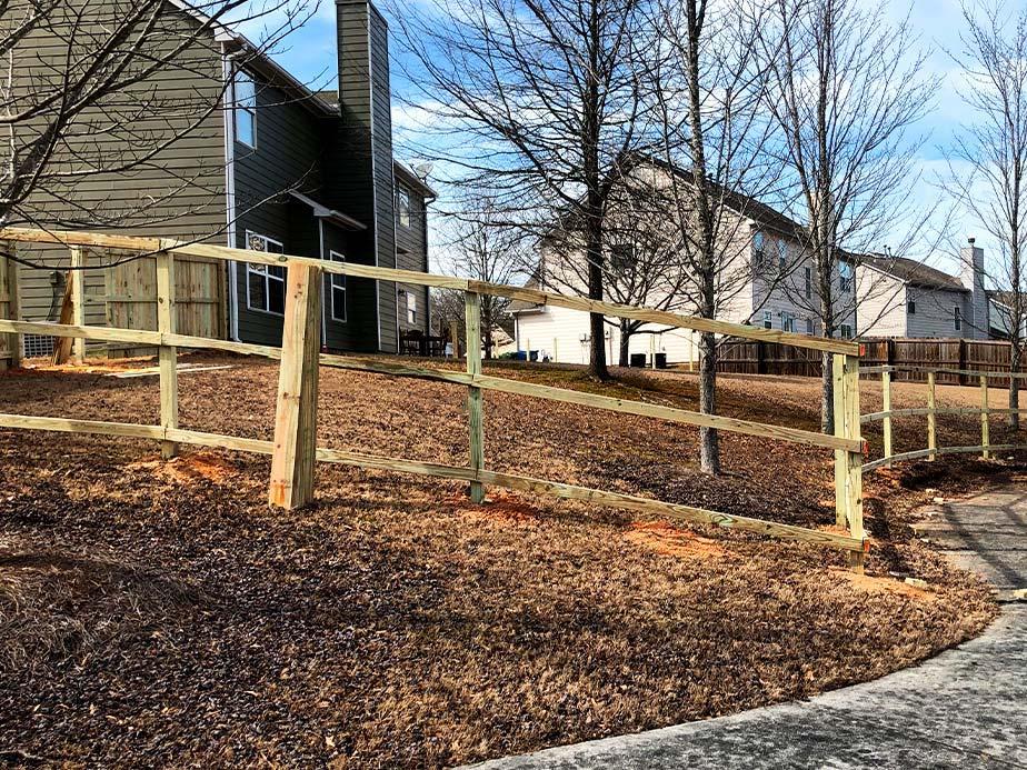 Woodstock Georgia DIY Fence Installation