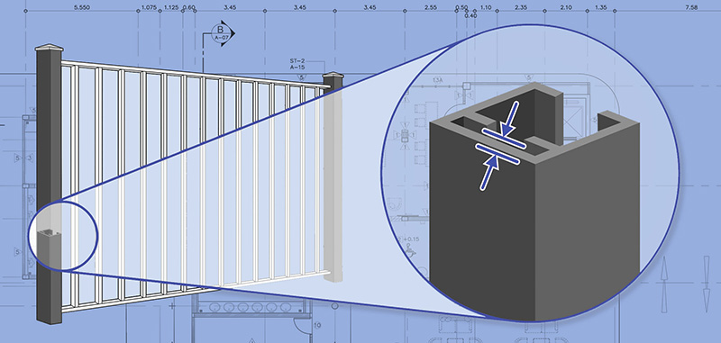 Dallas Georgia Aluminum fence Posts installation company