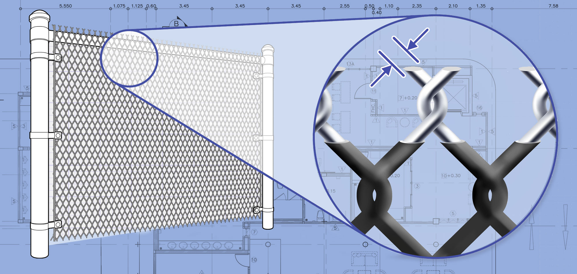 Dallas Georgia Chain Link fence Wire installation company