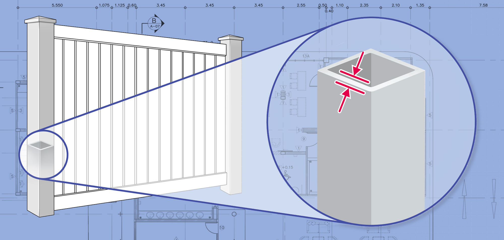 Dallas Georgia Vinyl fence Posts installation company