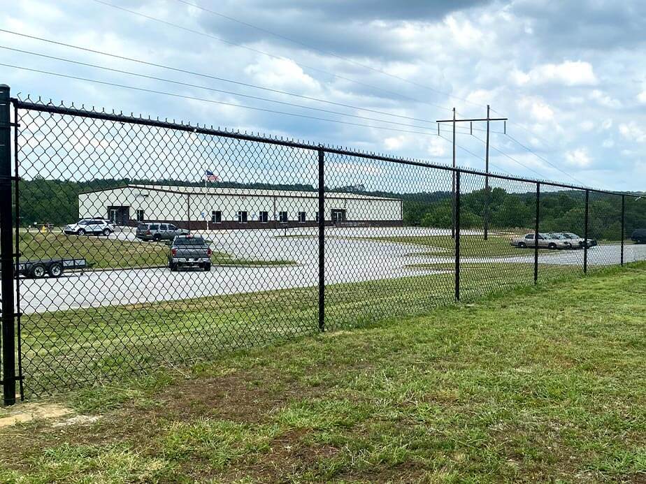 Commercial fence in Dallas Georgia